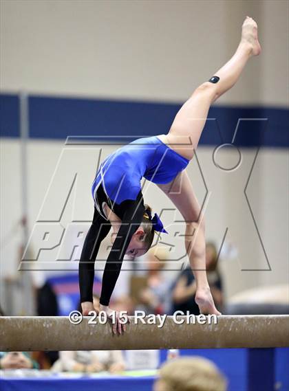 Thumbnail 1 in CHSAA 5A Gymnastics Championships (Day 1 First Half) photogallery.