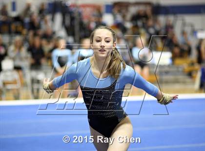 Thumbnail 3 in CHSAA 5A Gymnastics Championships (Day 1 First Half) photogallery.