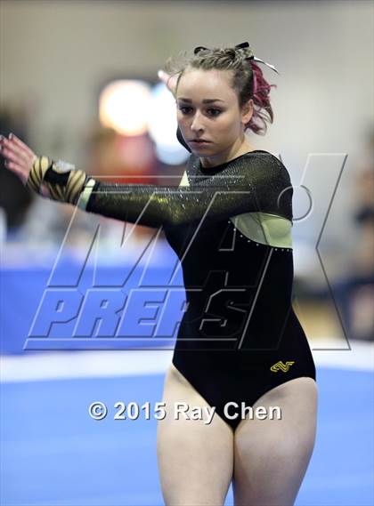 Thumbnail 3 in CHSAA 5A Gymnastics Championships (Day 1 First Half) photogallery.