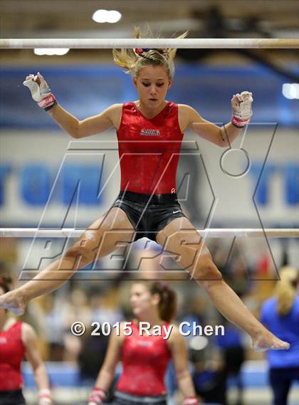 Thumbnail 1 in CHSAA 5A Gymnastics Championships (Day 1 First Half) photogallery.
