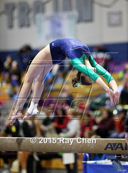 Thumbnail 1 in CHSAA 5A Gymnastics Championships (Day 1 First Half) photogallery.