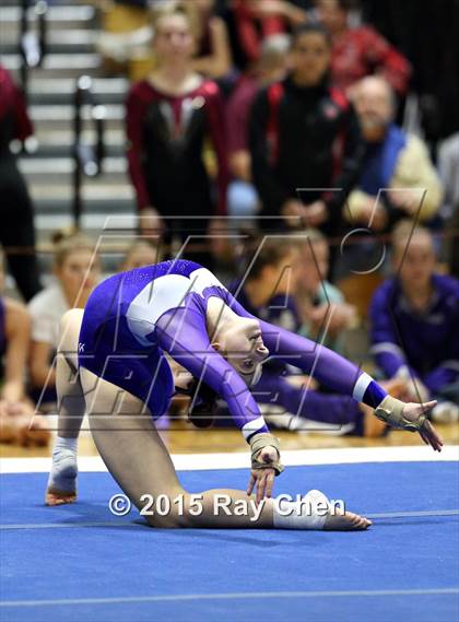Thumbnail 2 in CHSAA 5A Gymnastics Championships (Day 1 First Half) photogallery.
