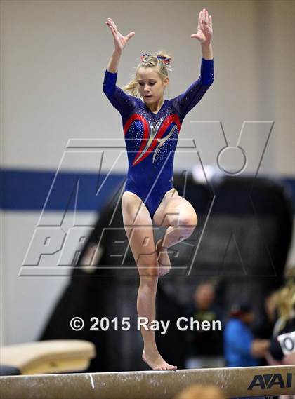 Thumbnail 3 in CHSAA 5A Gymnastics Championships (Day 1 First Half) photogallery.