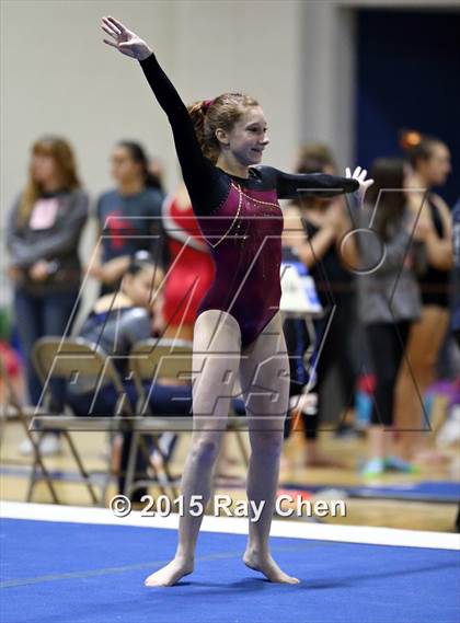 Thumbnail 2 in CHSAA 5A Gymnastics Championships (Day 1 First Half) photogallery.