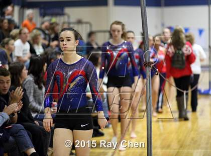 Thumbnail 2 in CHSAA 5A Gymnastics Championships (Day 1 First Half) photogallery.