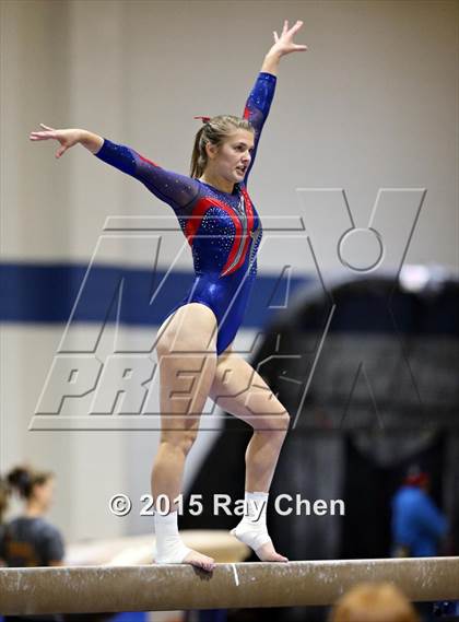 Thumbnail 3 in CHSAA 5A Gymnastics Championships (Day 1 First Half) photogallery.