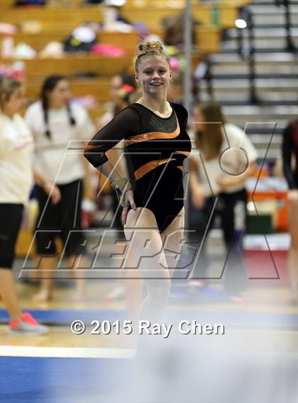 Thumbnail 2 in CHSAA 5A Gymnastics Championships (Day 1 First Half) photogallery.