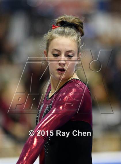 Thumbnail 1 in CHSAA 5A Gymnastics Championships (Day 1 First Half) photogallery.