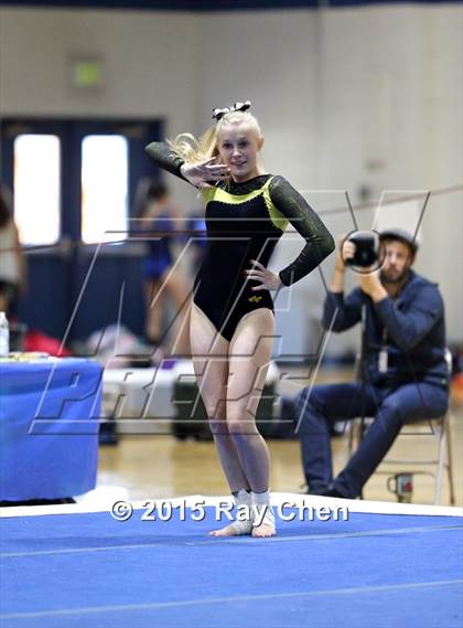 Thumbnail 3 in CHSAA 5A Gymnastics Championships (Day 1 First Half) photogallery.