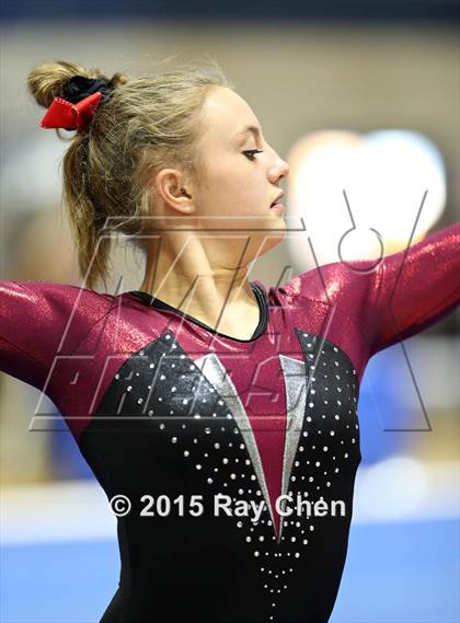 Thumbnail 2 in CHSAA 5A Gymnastics Championships (Day 1 First Half) photogallery.