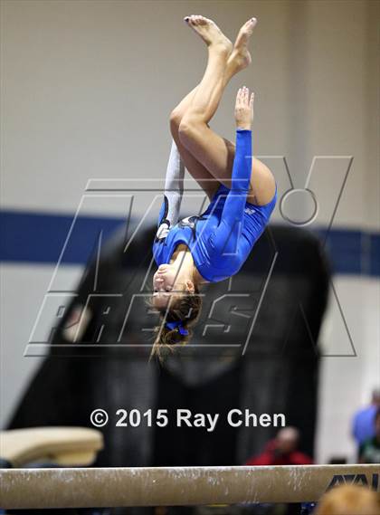 Thumbnail 3 in CHSAA 5A Gymnastics Championships (Day 1 First Half) photogallery.