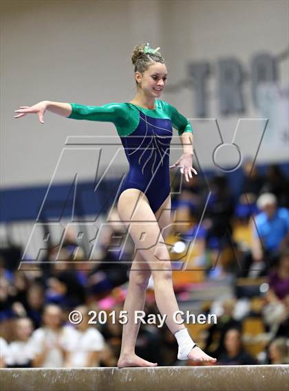 Thumbnail 3 in CHSAA 5A Gymnastics Championships (Day 1 First Half) photogallery.