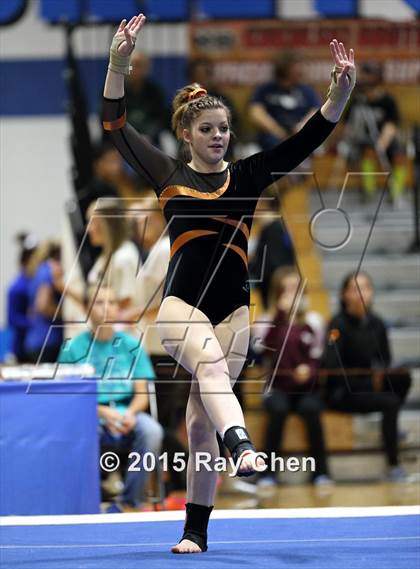 Thumbnail 2 in CHSAA 5A Gymnastics Championships (Day 1 First Half) photogallery.