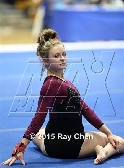 Thumbnail 1 in CHSAA 5A Gymnastics Championships (Day 1 First Half) photogallery.