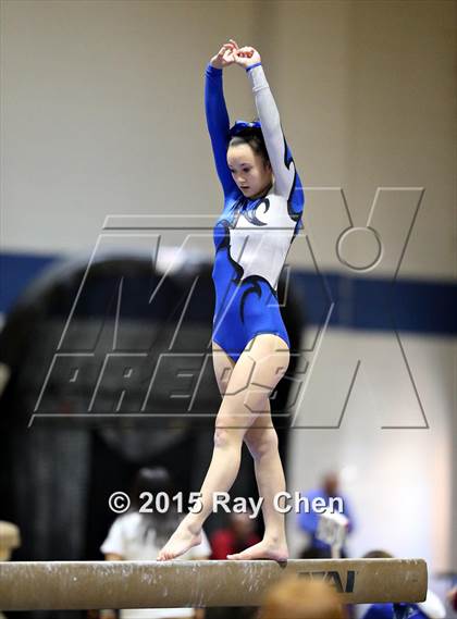 Thumbnail 2 in CHSAA 5A Gymnastics Championships (Day 1 First Half) photogallery.