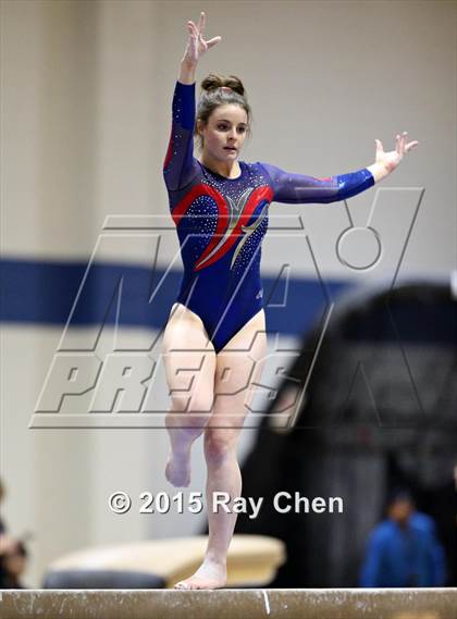 Thumbnail 3 in CHSAA 5A Gymnastics Championships (Day 1 First Half) photogallery.