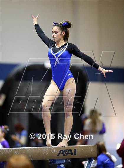 Thumbnail 3 in CHSAA 5A Gymnastics Championships (Day 1 First Half) photogallery.