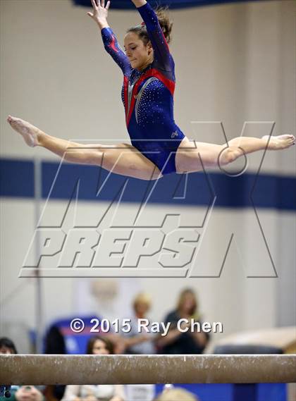 Thumbnail 2 in CHSAA 5A Gymnastics Championships (Day 1 First Half) photogallery.