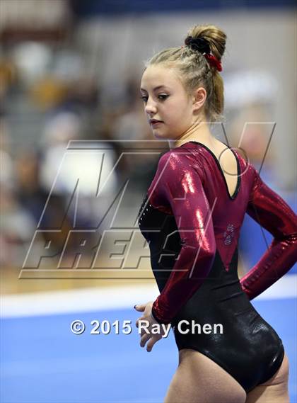 Thumbnail 3 in CHSAA 5A Gymnastics Championships (Day 1 First Half) photogallery.