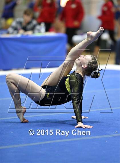 Thumbnail 3 in CHSAA 5A Gymnastics Championships (Day 1 First Half) photogallery.