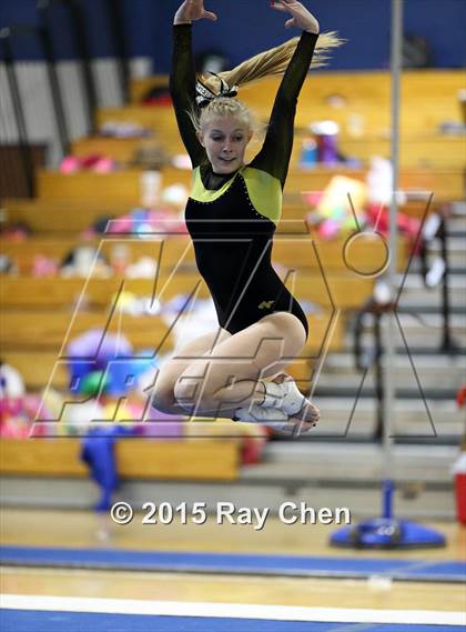 Thumbnail 2 in CHSAA 5A Gymnastics Championships (Day 1 First Half) photogallery.