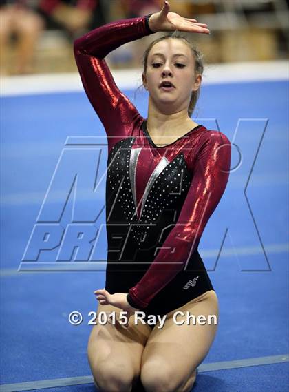 Thumbnail 3 in CHSAA 5A Gymnastics Championships (Day 1 First Half) photogallery.