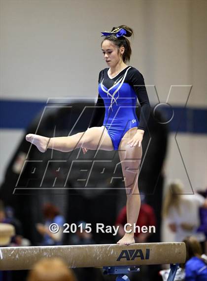 Thumbnail 1 in CHSAA 5A Gymnastics Championships (Day 1 First Half) photogallery.