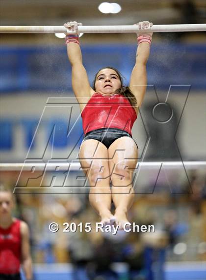 Thumbnail 2 in CHSAA 5A Gymnastics Championships (Day 1 First Half) photogallery.