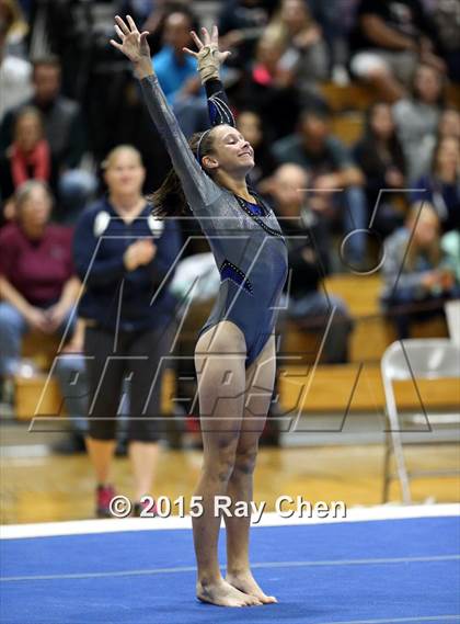 Thumbnail 2 in CHSAA 5A Gymnastics Championships (Day 1 First Half) photogallery.