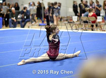 Thumbnail 3 in CHSAA 5A Gymnastics Championships (Day 1 First Half) photogallery.