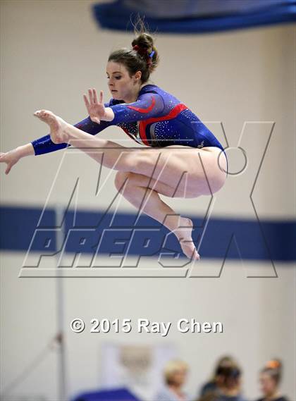 Thumbnail 3 in CHSAA 5A Gymnastics Championships (Day 1 First Half) photogallery.