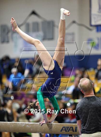 Thumbnail 3 in CHSAA 5A Gymnastics Championships (Day 1 First Half) photogallery.