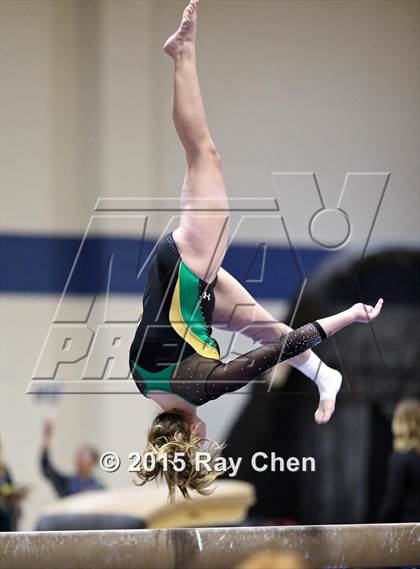 Thumbnail 2 in CHSAA 5A Gymnastics Championships (Day 1 First Half) photogallery.