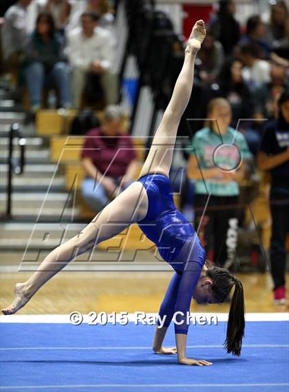 Thumbnail 1 in CHSAA 5A Gymnastics Championships (Day 1 First Half) photogallery.