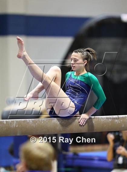 Thumbnail 1 in CHSAA 5A Gymnastics Championships (Day 1 First Half) photogallery.