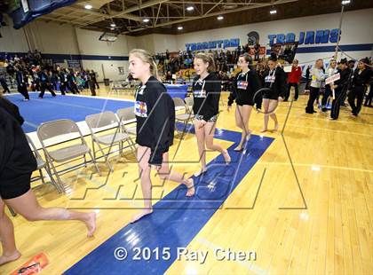 Thumbnail 1 in CHSAA 5A Gymnastics Championships (Day 1 First Half) photogallery.