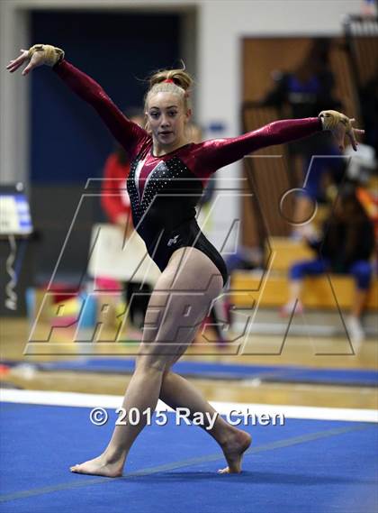 Thumbnail 3 in CHSAA 5A Gymnastics Championships (Day 1 First Half) photogallery.