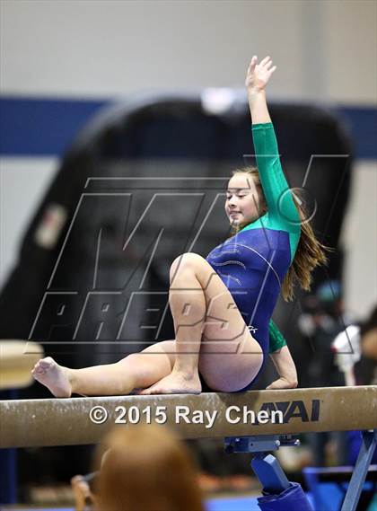 Thumbnail 1 in CHSAA 5A Gymnastics Championships (Day 1 First Half) photogallery.