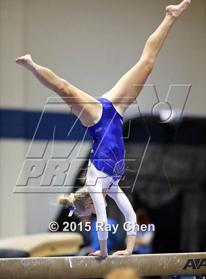 Thumbnail 1 in CHSAA 5A Gymnastics Championships (Day 1 First Half) photogallery.