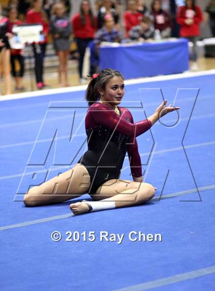 Thumbnail 3 in CHSAA 5A Gymnastics Championships (Day 1 First Half) photogallery.