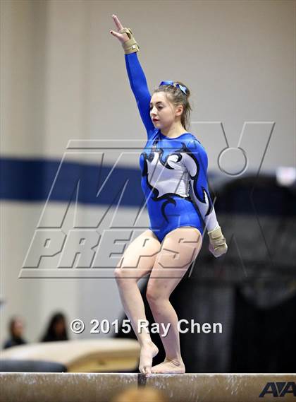 Thumbnail 1 in CHSAA 5A Gymnastics Championships (Day 1 First Half) photogallery.