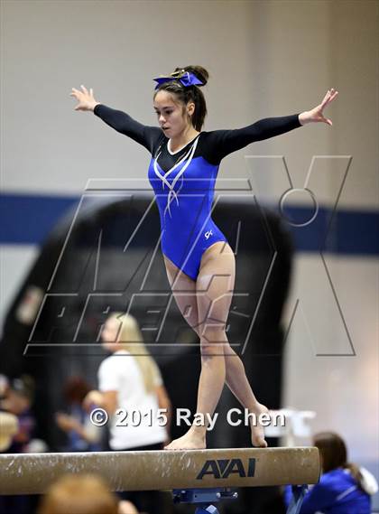 Thumbnail 3 in CHSAA 5A Gymnastics Championships (Day 1 First Half) photogallery.