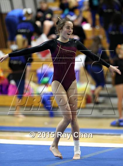 Thumbnail 1 in CHSAA 5A Gymnastics Championships (Day 1 First Half) photogallery.