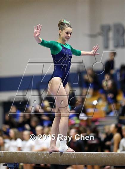 Thumbnail 1 in CHSAA 5A Gymnastics Championships (Day 1 First Half) photogallery.