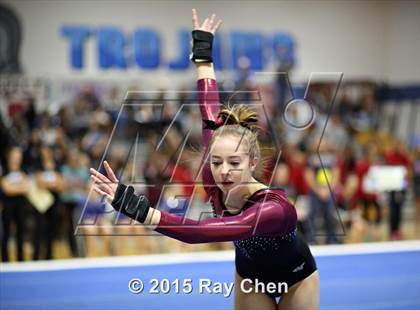 Thumbnail 2 in CHSAA 5A Gymnastics Championships (Day 1 First Half) photogallery.