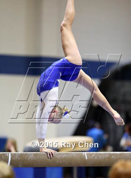 Thumbnail 3 in CHSAA 5A Gymnastics Championships (Day 1 First Half) photogallery.