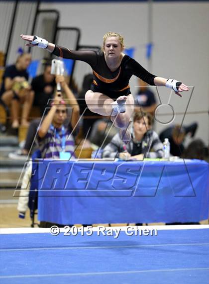 Thumbnail 2 in CHSAA 5A Gymnastics Championships (Day 1 First Half) photogallery.