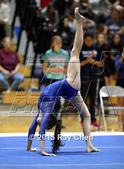 Thumbnail 3 in CHSAA 5A Gymnastics Championships (Day 1 First Half) photogallery.