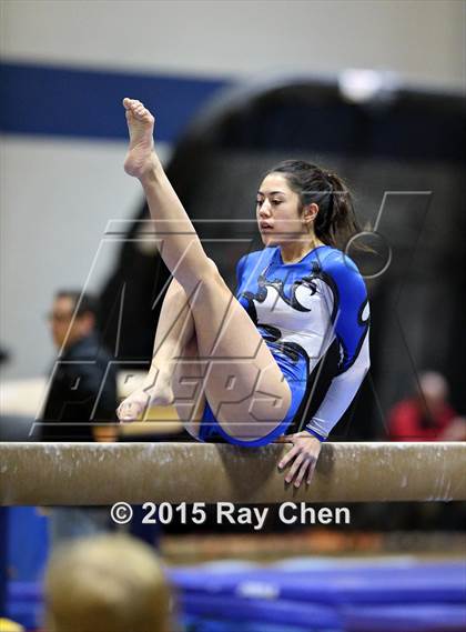 Thumbnail 1 in CHSAA 5A Gymnastics Championships (Day 1 First Half) photogallery.