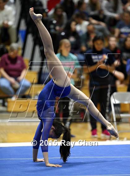 Thumbnail 1 in CHSAA 5A Gymnastics Championships (Day 1 First Half) photogallery.